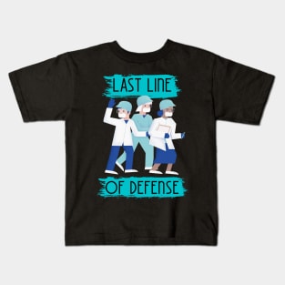 Last Line of Defense Kids T-Shirt